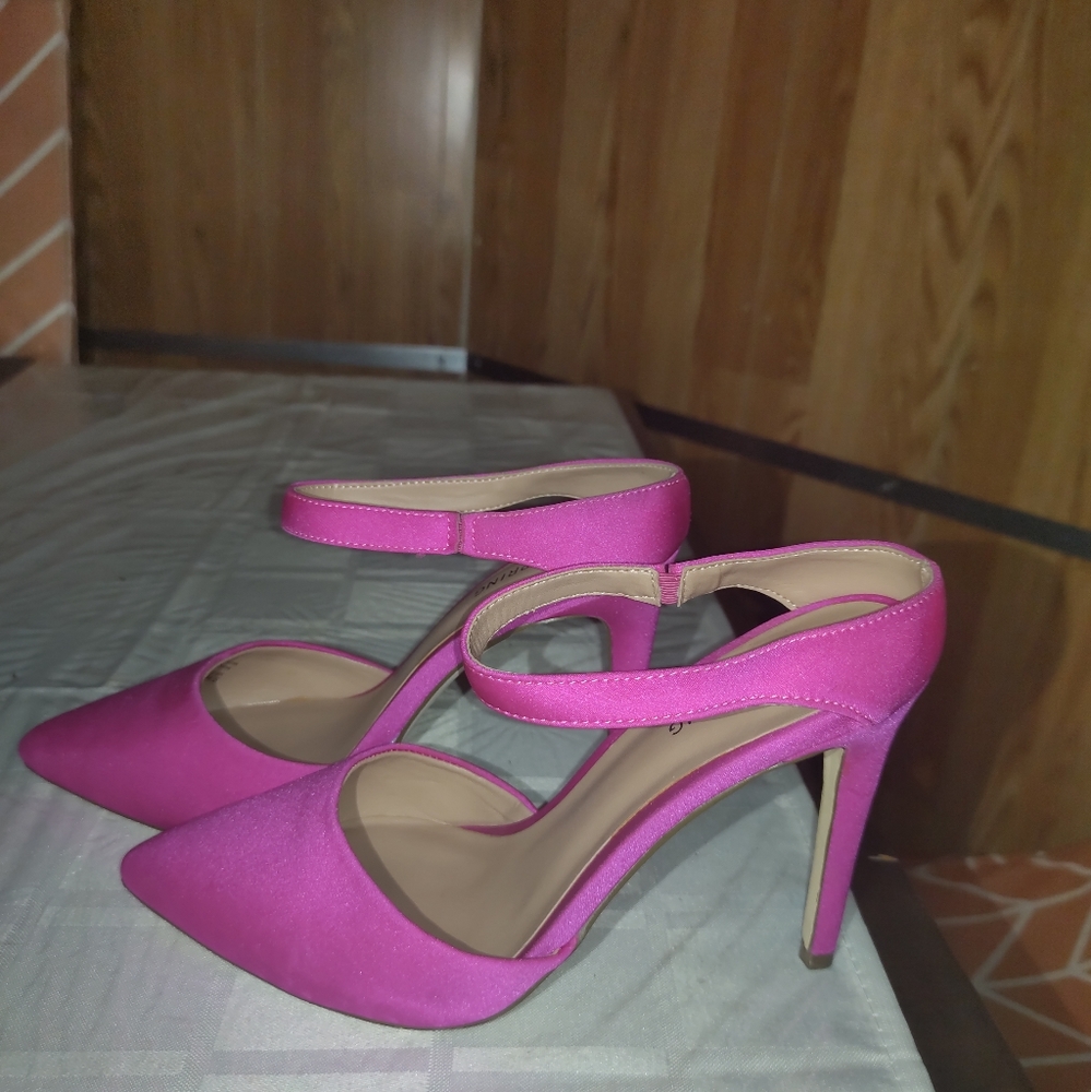 Pink heels